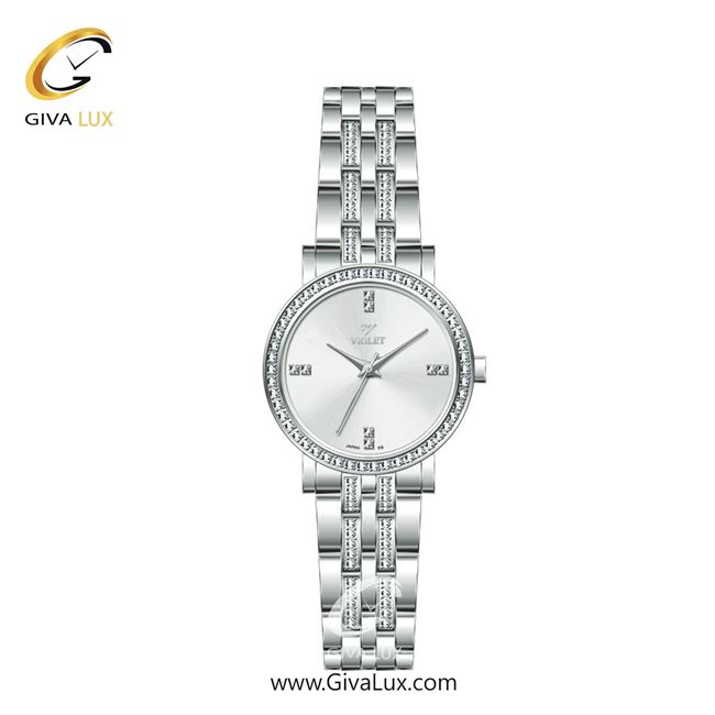 ساعت مچی اورجینال زنانه ویولت VIOLET نقره ای | نقره ای| نقره ای| کد رفرنس 0583